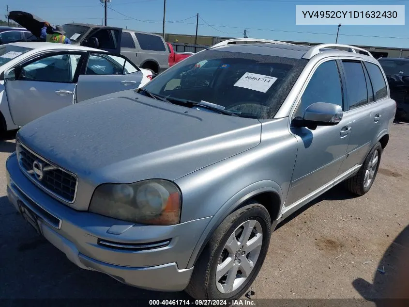 2013 Volvo Xc90 3.2/3.2 Platinum/3.2 Premier Plus VIN: YV4952CY1D1632430 Lot: 40461714