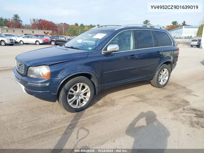 2013 Volvo Xc90 3.2 Platinum VIN: YV4952CZ9D1639019 Lot: 40638300