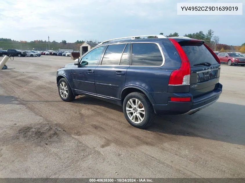 2013 Volvo Xc90 3.2 Platinum VIN: YV4952CZ9D1639019 Lot: 40638300