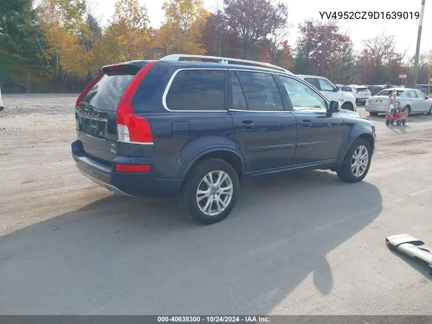 2013 Volvo Xc90 3.2 Platinum VIN: YV4952CZ9D1639019 Lot: 40638300