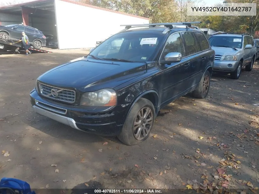 2013 Volvo Xc90 3.2/3.2 Platinum/3.2 Premier Plus VIN: YV4952CY4D1642787 Lot: 40782511