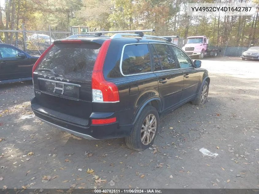 2013 Volvo Xc90 3.2/3.2 Platinum/3.2 Premier Plus VIN: YV4952CY4D1642787 Lot: 40782511