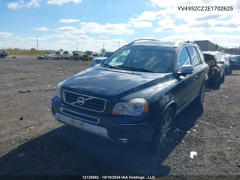 2014 Volvo Xc90 VIN: YV4952CZ2E1702625 Lot: 12125882