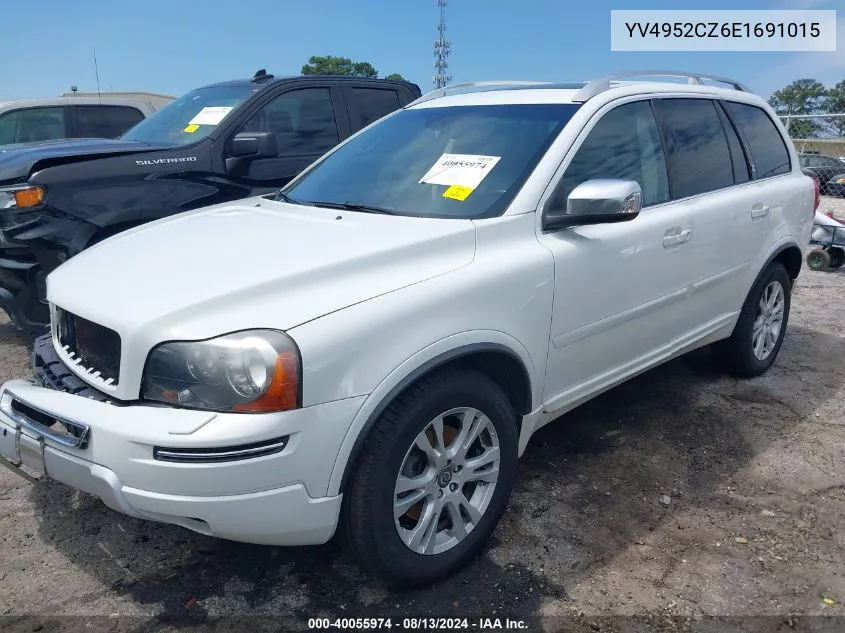 2014 Volvo Xc90 3.2 VIN: YV4952CZ6E1691015 Lot: 40055974