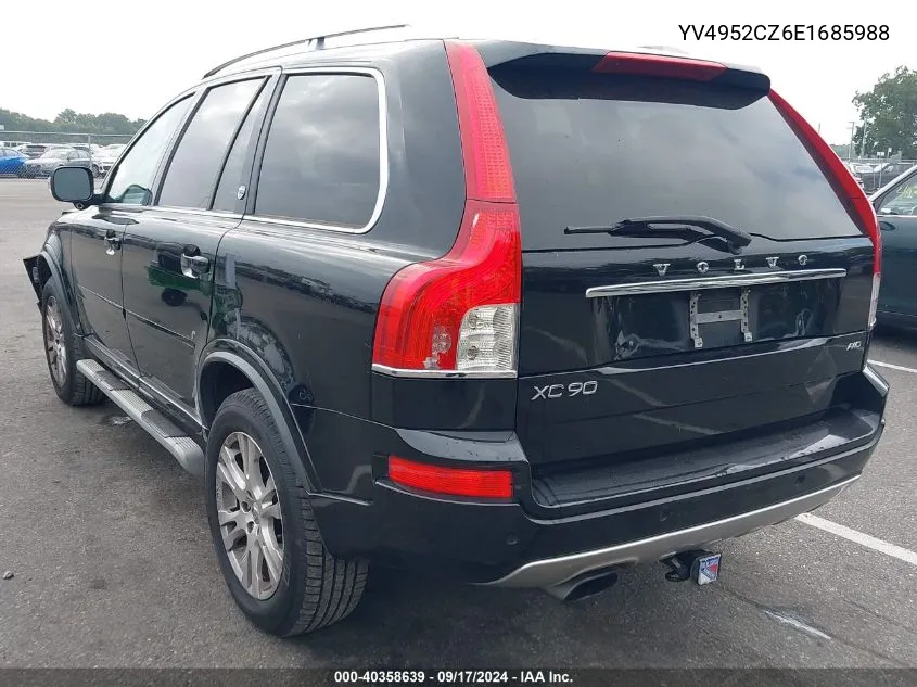 2014 Volvo Xc90 3.2 VIN: YV4952CZ6E1685988 Lot: 40358639