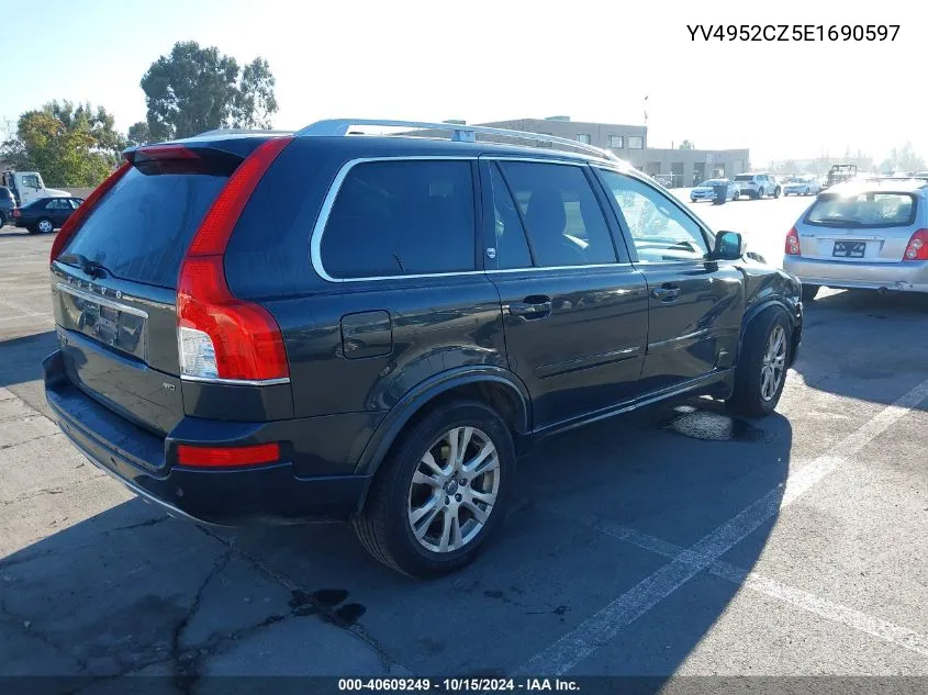 2014 Volvo Xc90 3.2 Platinum VIN: YV4952CZ5E1690597 Lot: 40609249