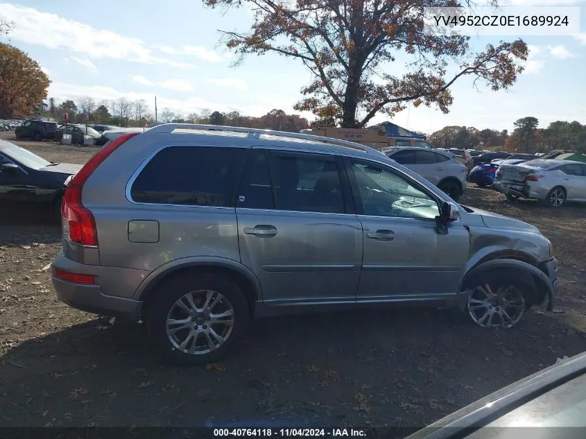 2014 Volvo Xc90 3.2 Platinum VIN: YV4952CZ0E1689924 Lot: 40764118