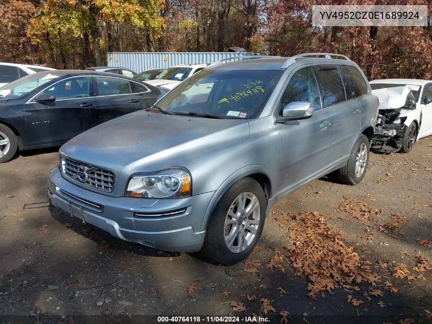 2014 Volvo Xc90 3.2 Platinum VIN: YV4952CZ0E1689924 Lot: 40764118