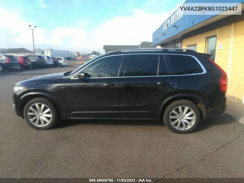 2016 Volvo Xc90 T6 Momentum VIN: YV4A22PK8G1023447 Lot: 38005795