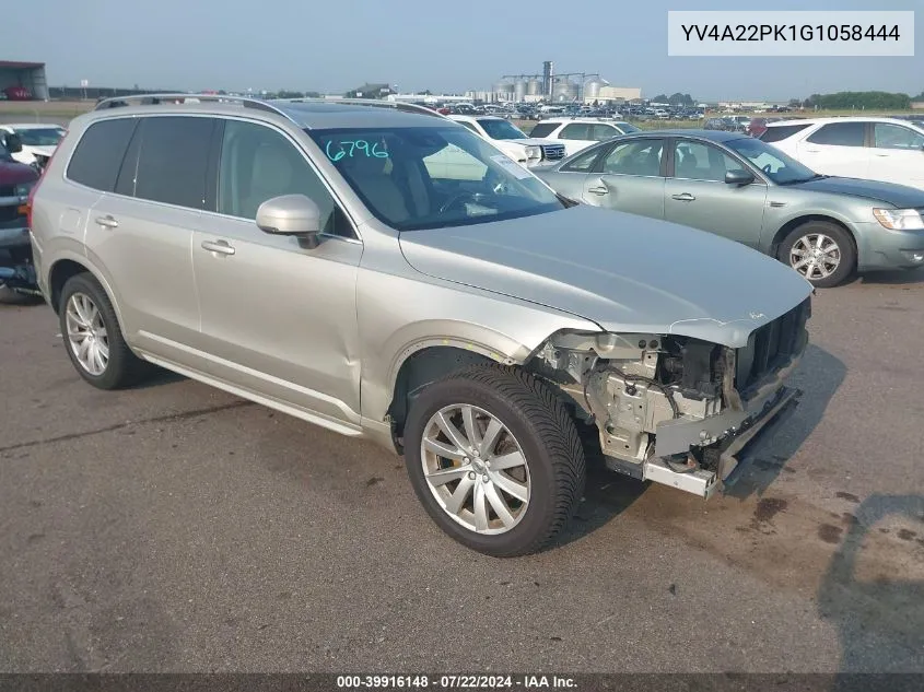 YV4A22PK1G1058444 2016 Volvo Xc90 T6 Momentum