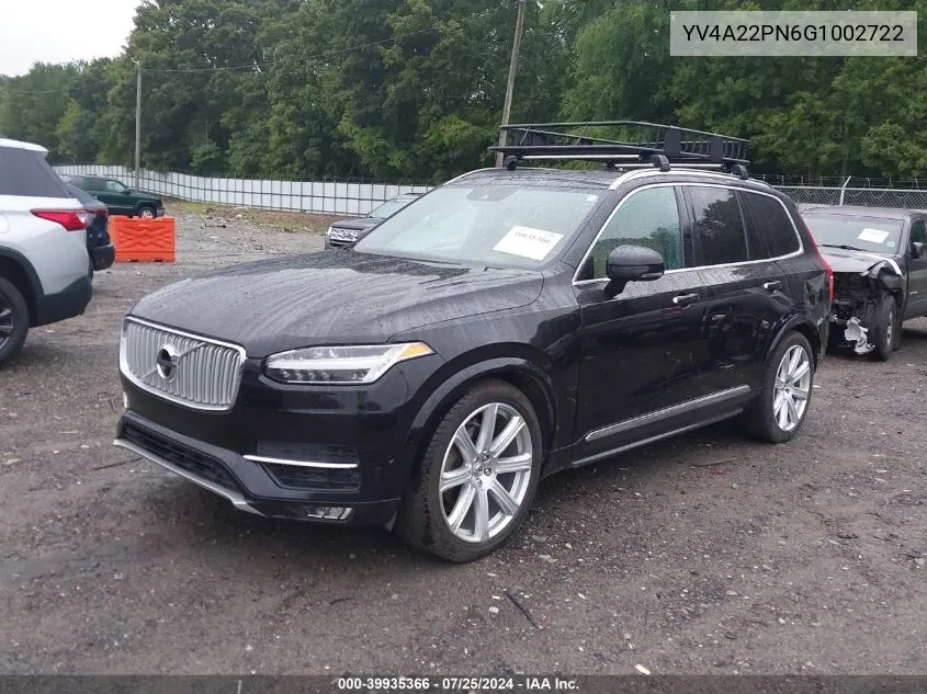 YV4A22PN6G1002722 2016 Volvo Xc90 T6 First Edition