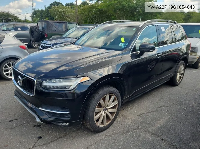 YV4A22PK9G1054643 2016 Volvo Xc90 T6 Momentum