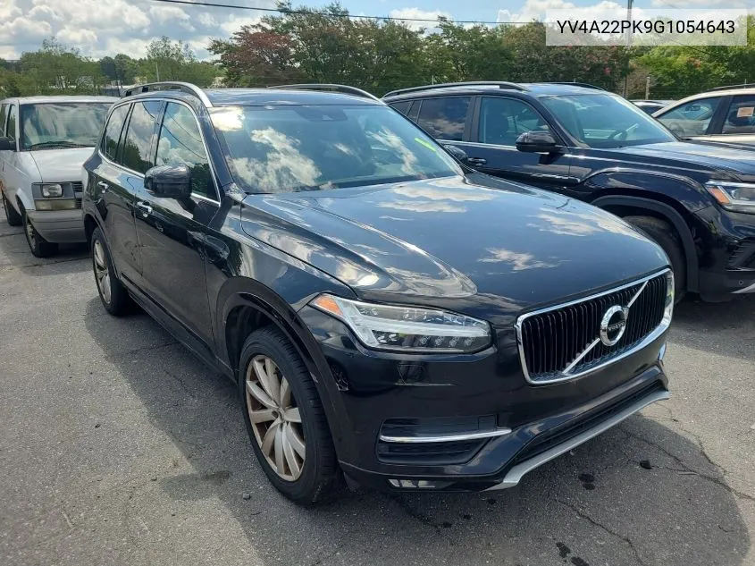 YV4A22PK9G1054643 2016 Volvo Xc90 T6 Momentum