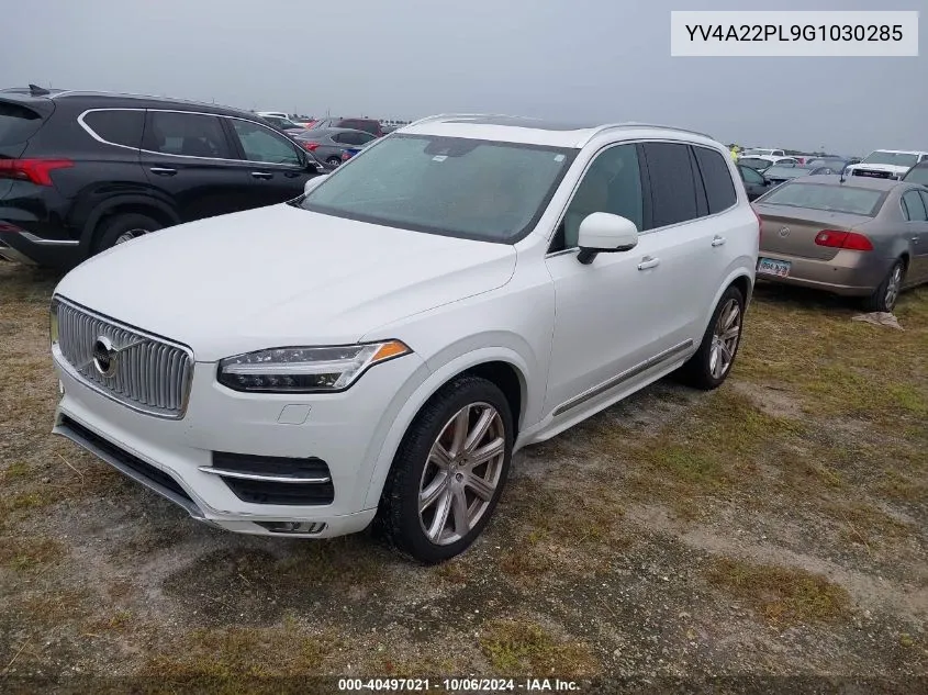 2016 Volvo Xc90 T6 VIN: YV4A22PL9G1030285 Lot: 40497021