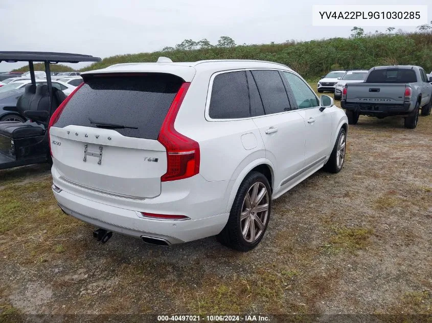 2016 Volvo Xc90 T6 VIN: YV4A22PL9G1030285 Lot: 40497021