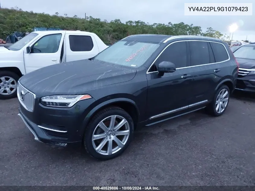 2016 Volvo Xc90 T6 Inscription VIN: YV4A22PL9G1079423 Lot: 40529886