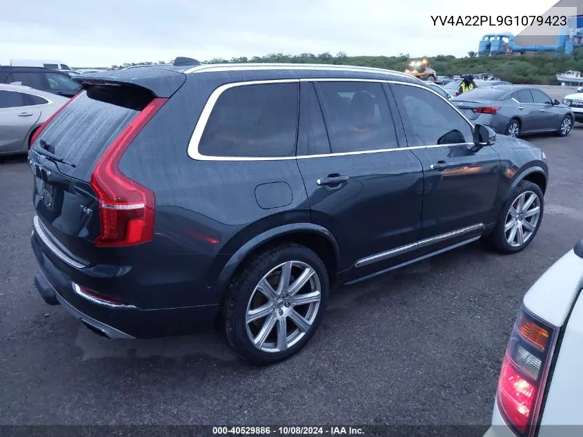 2016 Volvo Xc90 T6 Inscription VIN: YV4A22PL9G1079423 Lot: 40529886