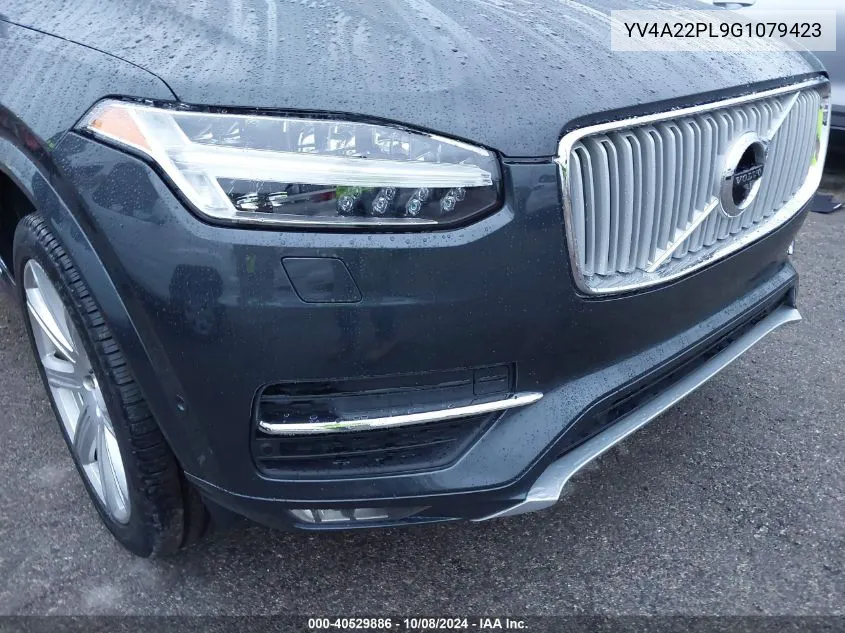 2016 Volvo Xc90 T6 Inscription VIN: YV4A22PL9G1079423 Lot: 40529886