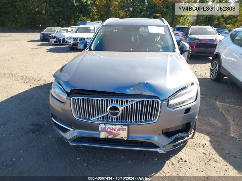 2016 Volvo Xc90 Hybrid T8 Inscription VIN: YV4BC0PL3G1062803 Lot: 40557434