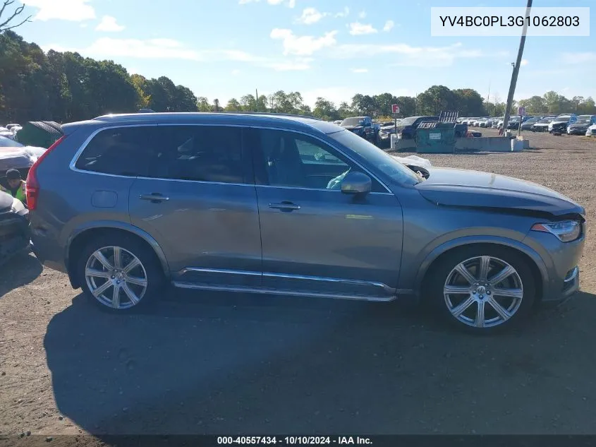 2016 Volvo Xc90 Hybrid T8 Inscription VIN: YV4BC0PL3G1062803 Lot: 40557434