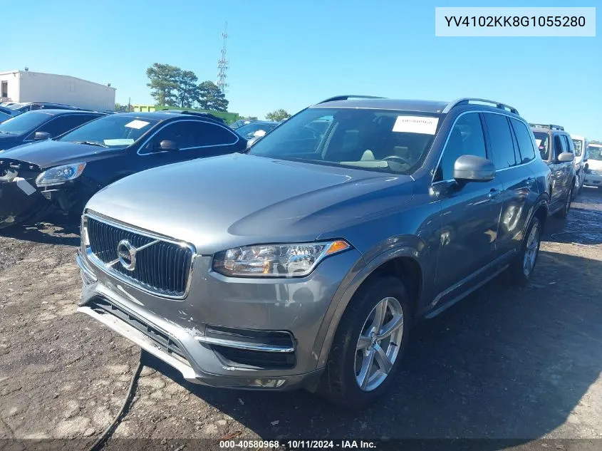 2016 Volvo Xc90 T5 Momentum VIN: YV4102KK8G1055280 Lot: 40580968