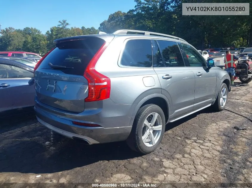 2016 Volvo Xc90 T5 Momentum VIN: YV4102KK8G1055280 Lot: 40580968