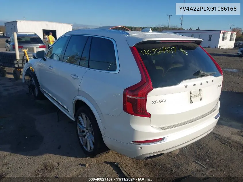 2016 Volvo Xc90 T6 Inscription VIN: YV4A22PLXG1086168 Lot: 40827167