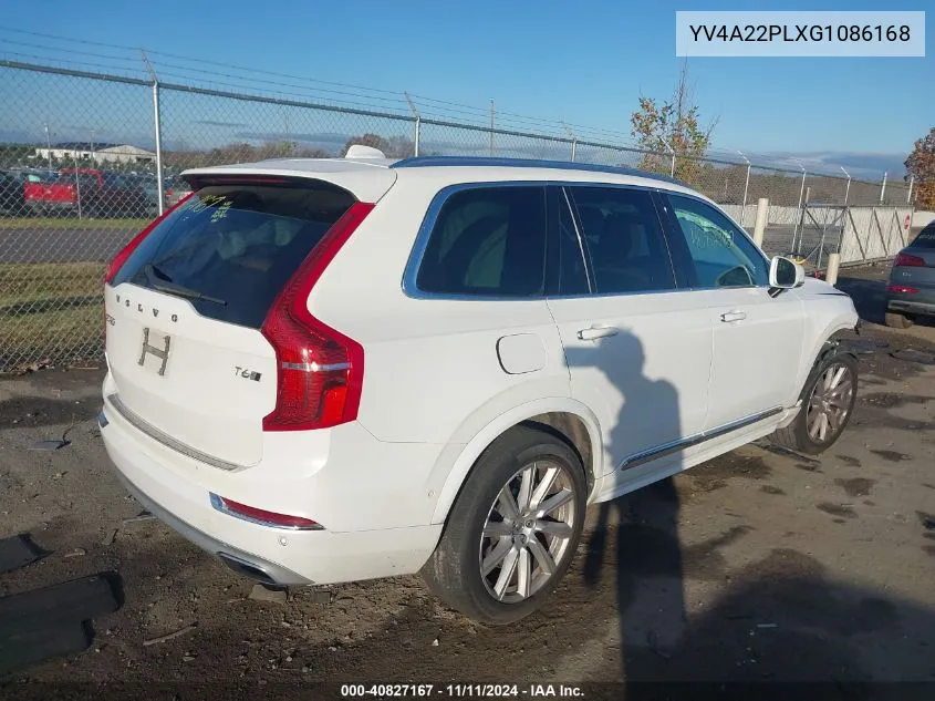 2016 Volvo Xc90 T6 Inscription VIN: YV4A22PLXG1086168 Lot: 40827167