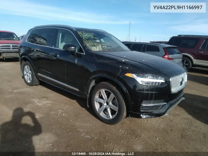 2017 Volvo Xc90 VIN: YV4A22PL9H1166997 Lot: 12119468