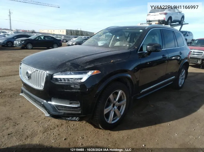 2017 Volvo Xc90 VIN: YV4A22PL9H1166997 Lot: 12119468