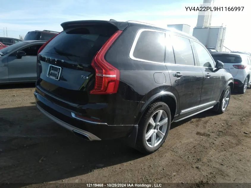 2017 Volvo Xc90 VIN: YV4A22PL9H1166997 Lot: 12119468