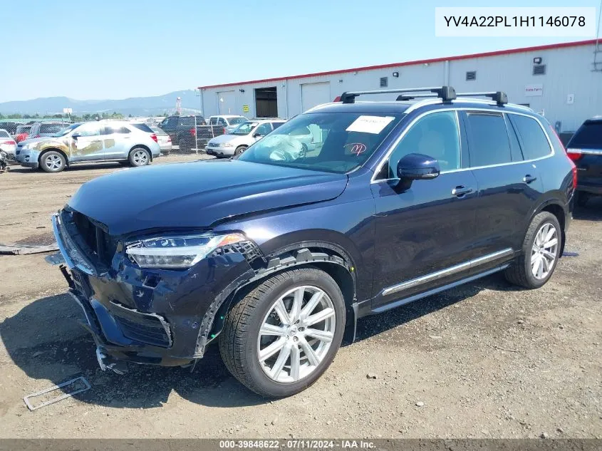 2017 Volvo Xc90 T6 Inscription VIN: YV4A22PL1H1146078 Lot: 39848622