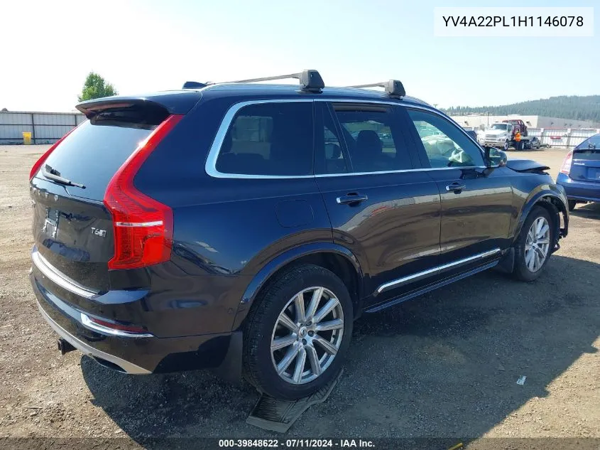 YV4A22PL1H1146078 2017 Volvo Xc90 T6 Inscription