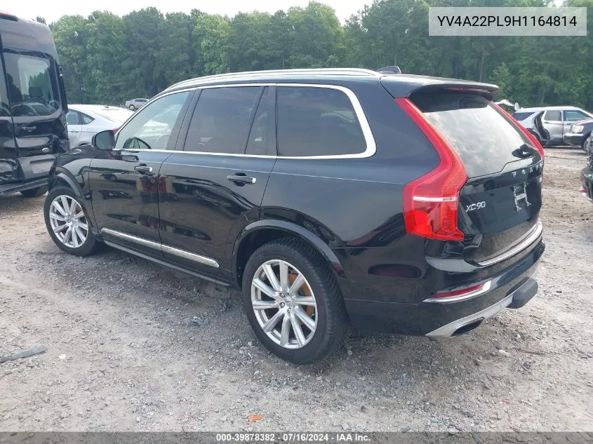 2017 Volvo Xc90 T6 Inscription VIN: YV4A22PL9H1164814 Lot: 39878382