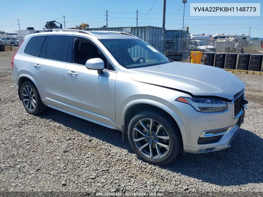 YV4A22PK8H1148773 2017 Volvo Xc90 T6 Momentum