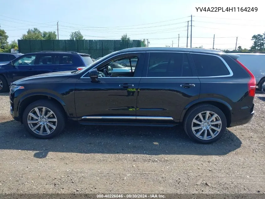 2017 Volvo Xc90 T6 Inscription VIN: YV4A22PL4H1164249 Lot: 40226046