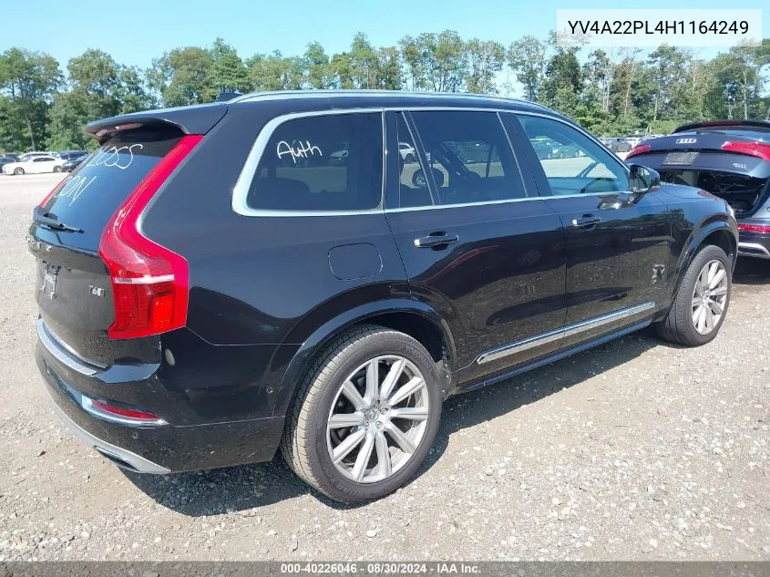 YV4A22PL4H1164249 2017 Volvo Xc90 T6 Inscription