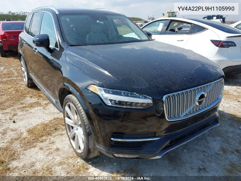 YV4A22PL9H1105990 2017 Volvo Xc90 T6 Inscription