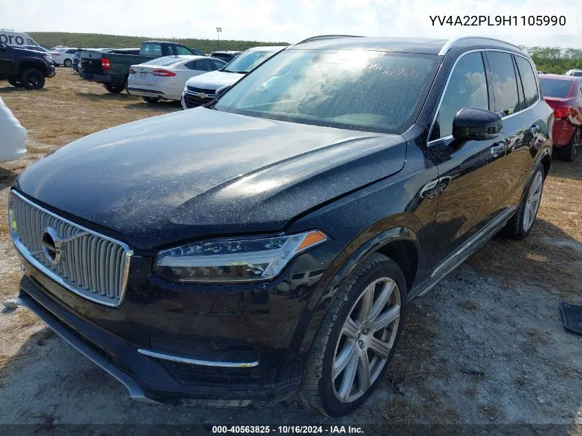 YV4A22PL9H1105990 2017 Volvo Xc90 T6 Inscription