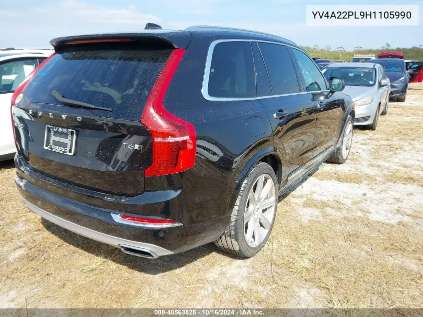 YV4A22PL9H1105990 2017 Volvo Xc90 T6 Inscription