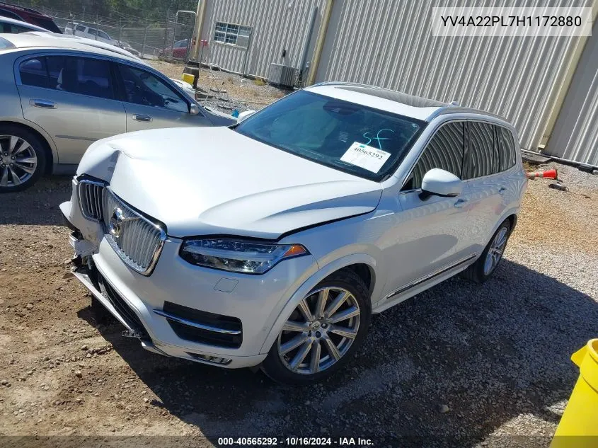 2017 Volvo Xc90 T6 Inscription VIN: YV4A22PL7H1172880 Lot: 40565292