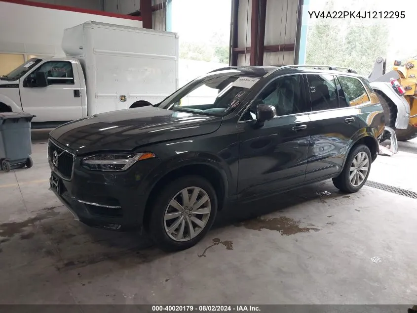 YV4A22PK4J1212295 2018 Volvo Xc90 T6 Momentum