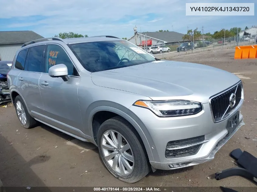 YV4102PK4J1343720 2018 Volvo Xc90 T5 Momentum