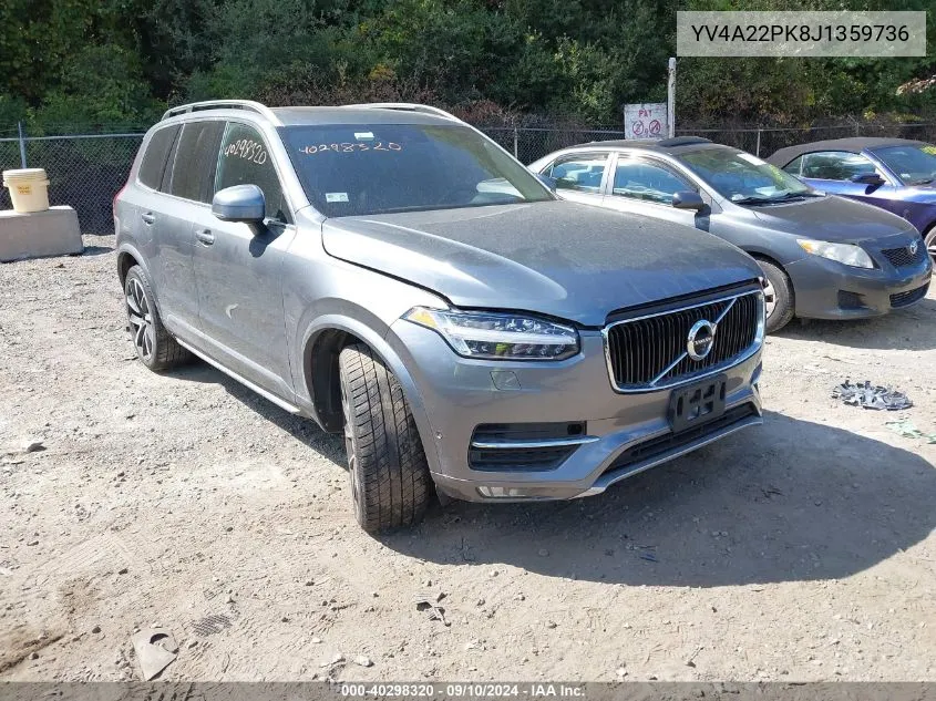 YV4A22PK8J1359736 2018 Volvo Xc90 T6 Momentum