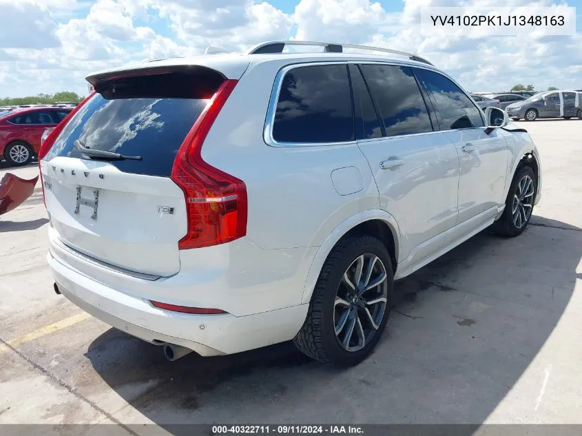 YV4102PK1J1348163 2018 Volvo Xc90 T5 Momentum