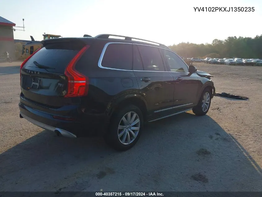 2018 Volvo Xc90 T5 VIN: YV4102PKXJ1350235 Lot: 40357215