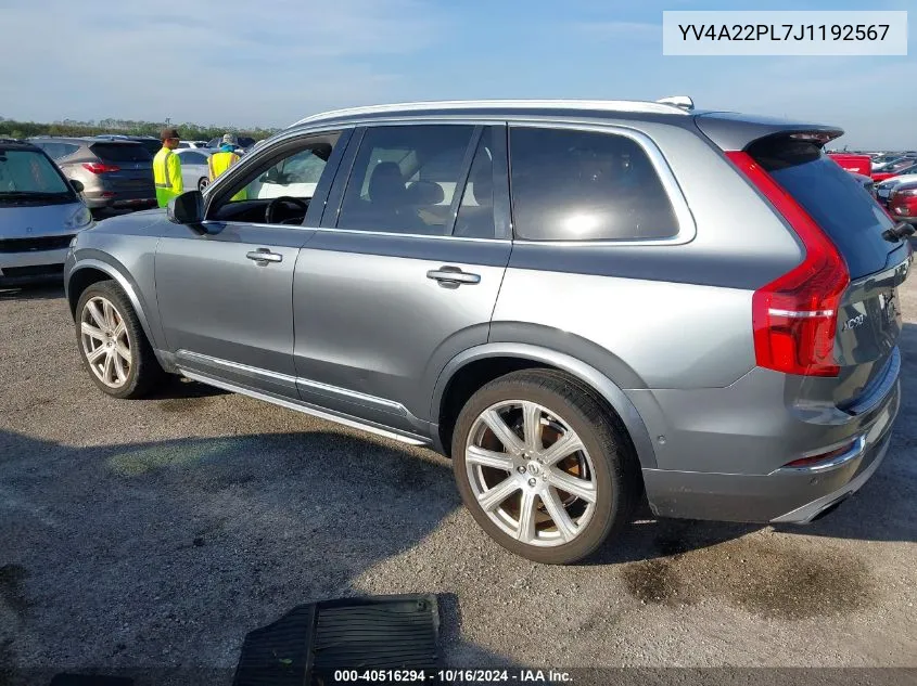 2018 Volvo Xc90 T6 Inscription VIN: YV4A22PL7J1192567 Lot: 40516294