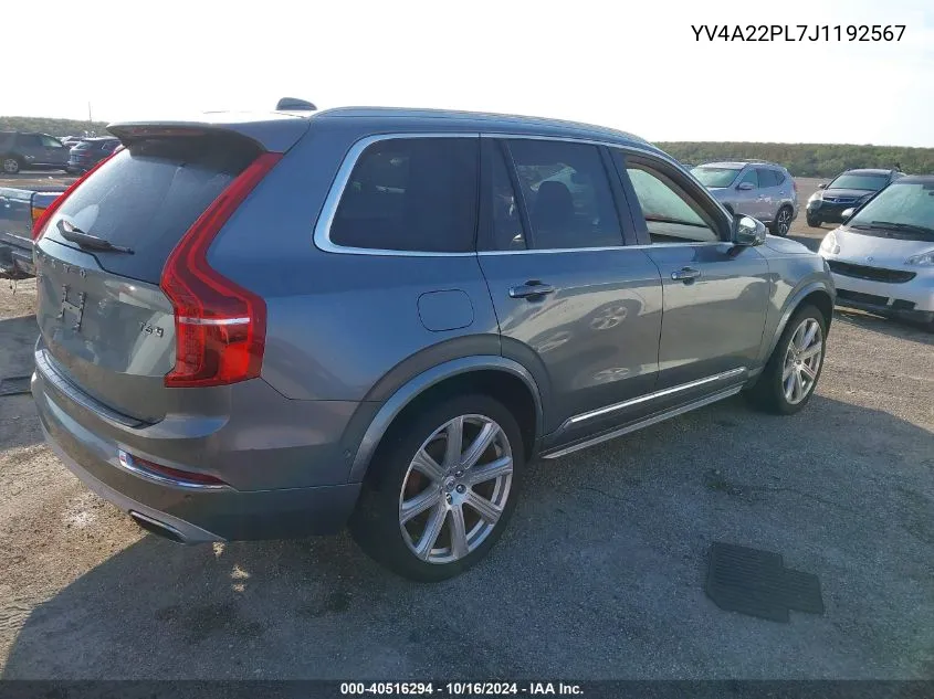 YV4A22PL7J1192567 2018 Volvo Xc90 T6 Inscription