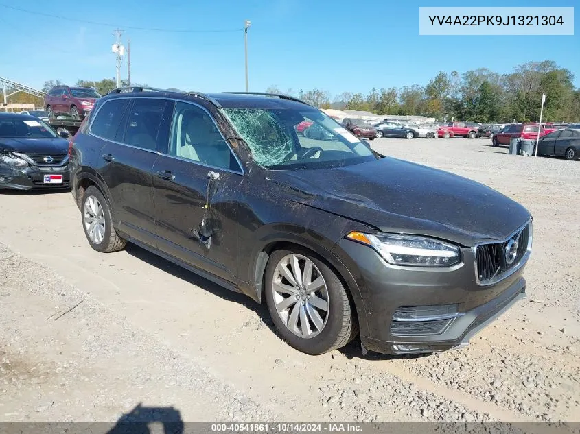 2018 Volvo Xc90 T6 Momentum VIN: YV4A22PK9J1321304 Lot: 40541861