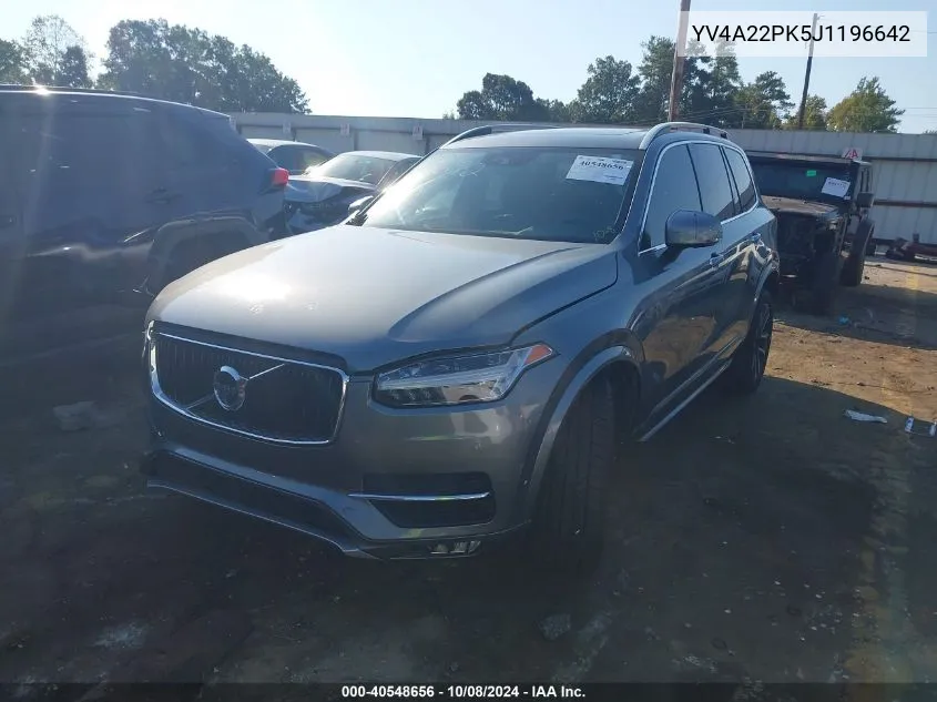 YV4A22PK5J1196642 2018 Volvo Xc90 T6